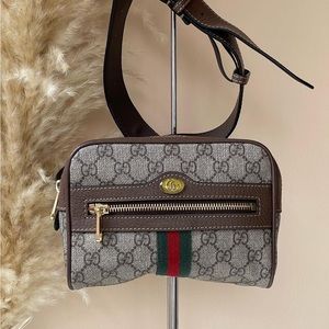 100% Authentic Gucci vintage web sherry line crossbody